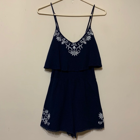 Lush Pants - Lush spaghetti strap romper